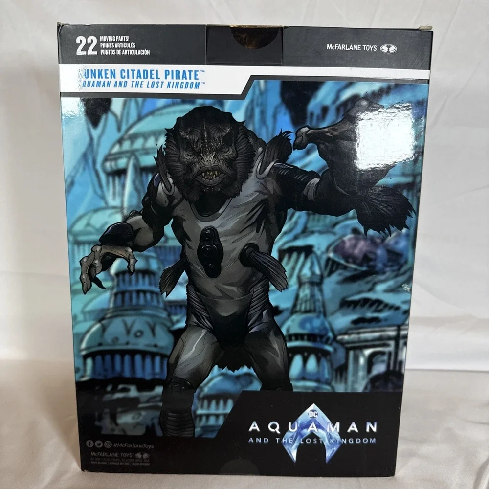 DC Multiverse Sunken Citadel Pirate Aquaman Lost Kingdom Mega Figure